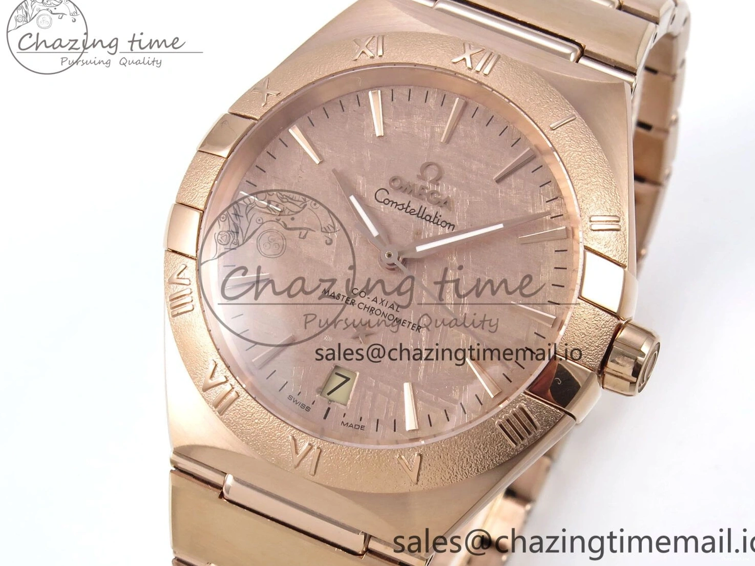 1224 Constellation 41mm RG ASWF 1:1 Best Edition RG Dial on RG Bracelet A Practical 7692